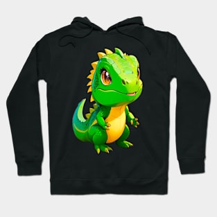 Kawaii Chibi Iguana - PanfurWare LLC Hoodie